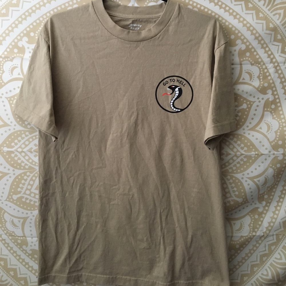 🐍 Crawling Death “Go To Hell” 🔥 T-Shirt